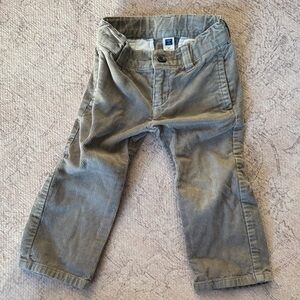 Janie and Jack Corduroy Pants in Gray